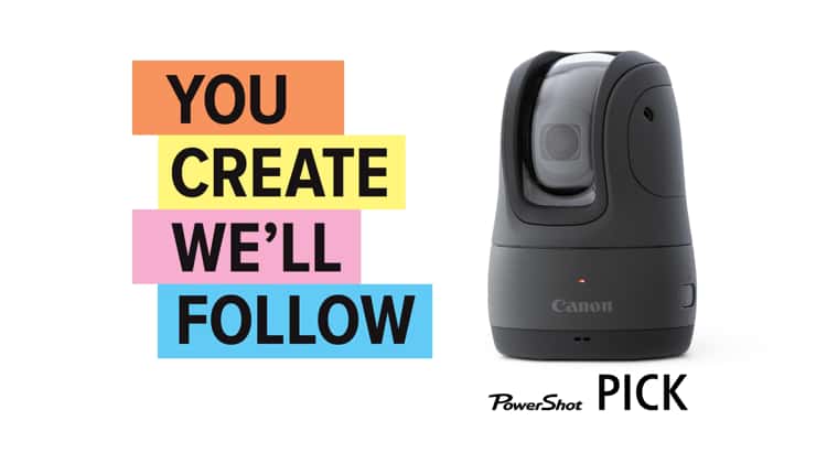 Canon PowerShot PICK PTZ Vlogging Camera - Black