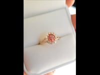 Gemstone Western Australia Padparadscha Ring 1982515