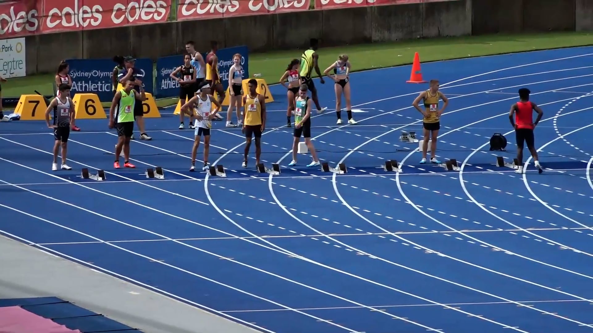 U14 Boys 100m final live stream 2022 LANSW State Championships on Vimeo