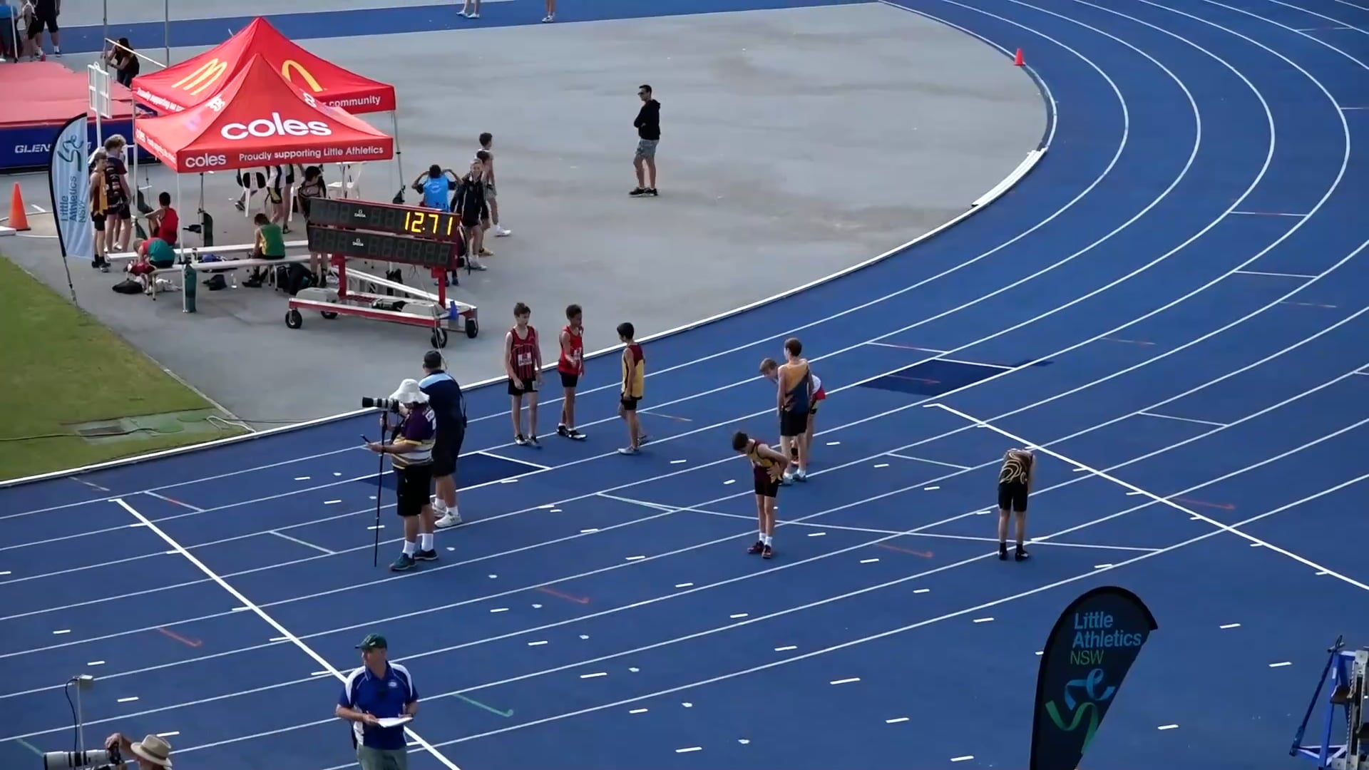 U13 Boys 80m hurdles heat 3 live stream 2022 LANSW State