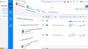 How do I complete a peer assessment for affinity based reviews in Profit.co?