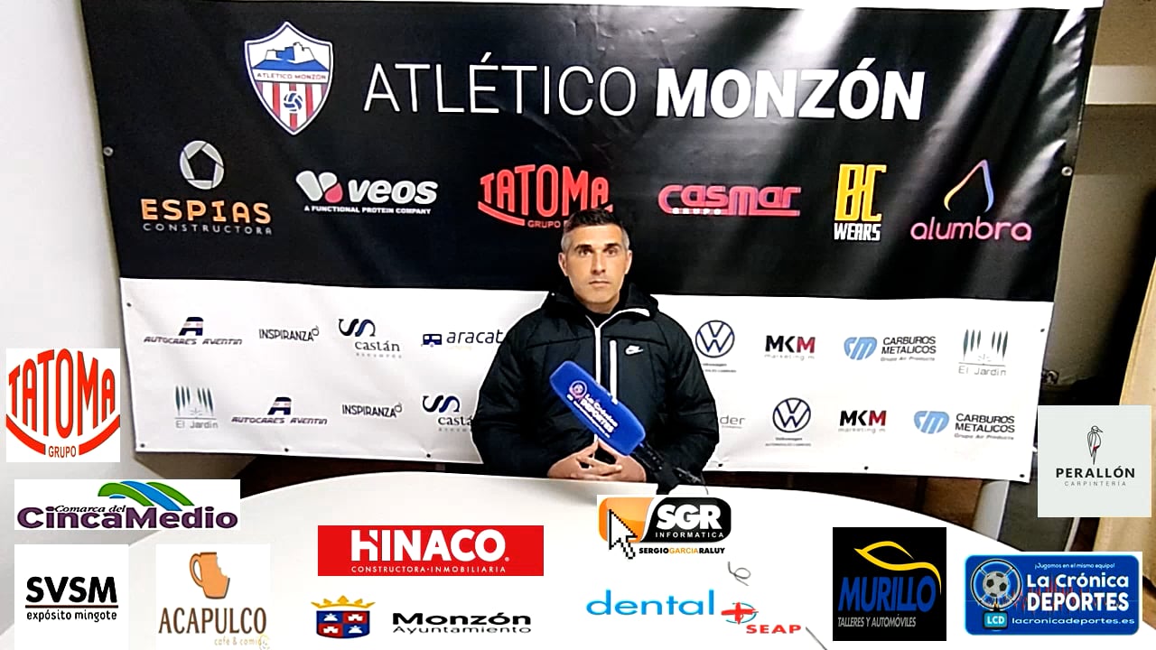 LA PREVIA / Utebo - At.Monzón / J 29 / Cristian Abad (Entrenador At Monzón) 3ª División