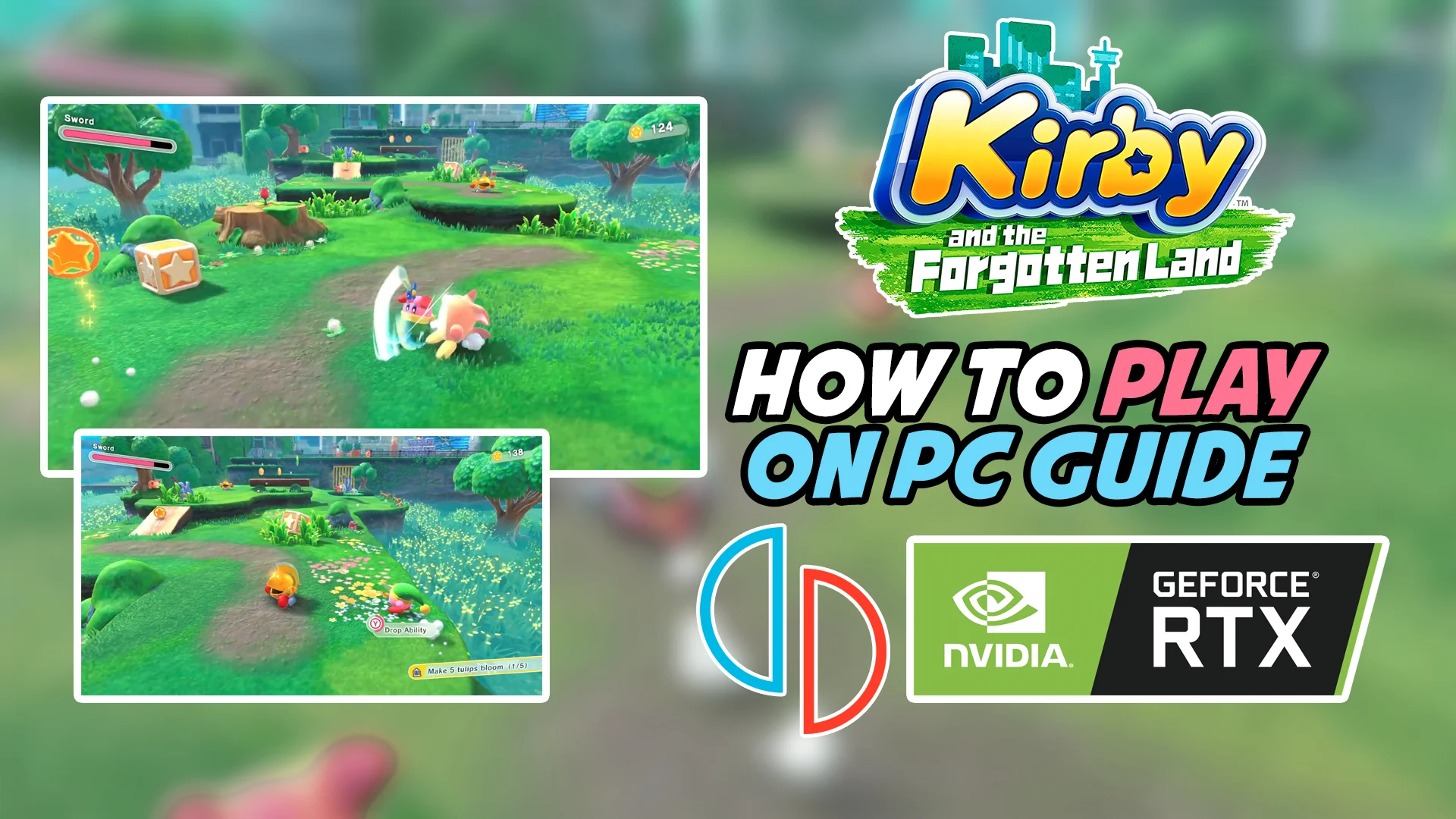 Kirby and the Forgotten Land on Yuzu Switch Emulator (Guide)