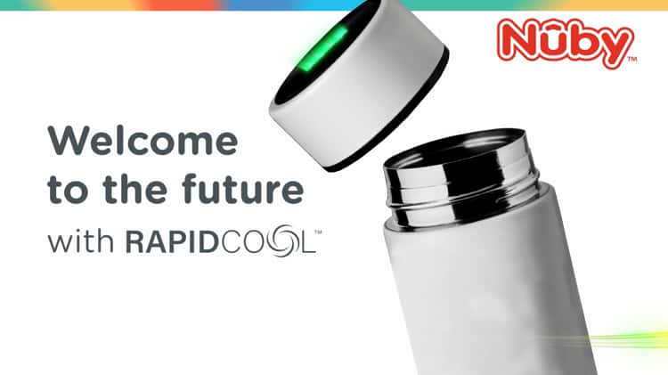 Nuby Rapidcool - the future of bottle feeding on Vimeo