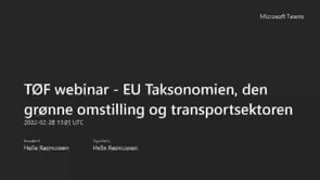 TØF webinar - EU Taksonomien, den grønne omstilling og transportsektoren-20220228_140134-Mødeoptagelse