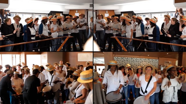 Animation teambuilding Djembé Percussions Orchestra