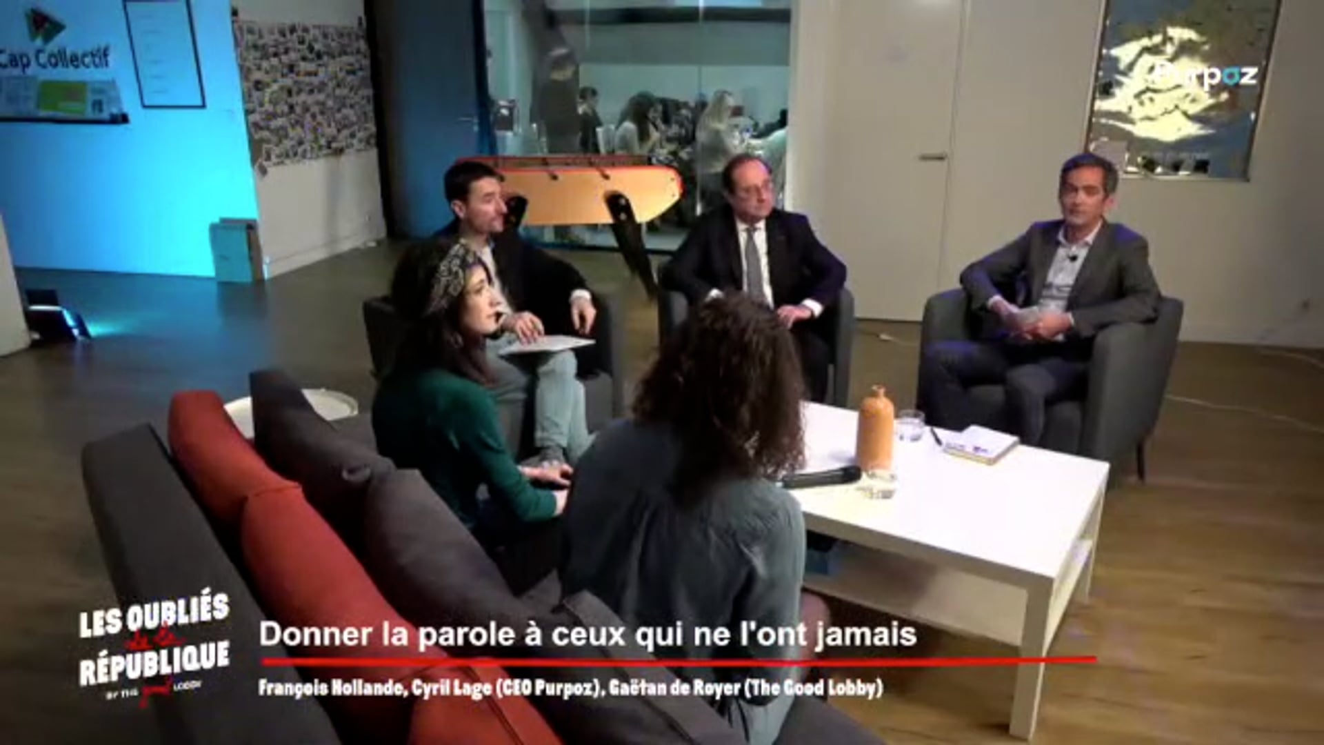 Entretien entre les Oubliés de la République et le Président François Hollande - partie 1