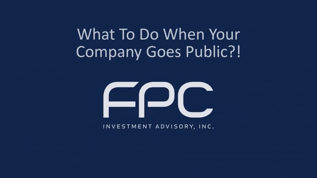 What To Do When Your Company Goes Public?!