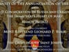 Consecration of Ukraine and Russia March 25, 2022 - Archdiocese of Hartford