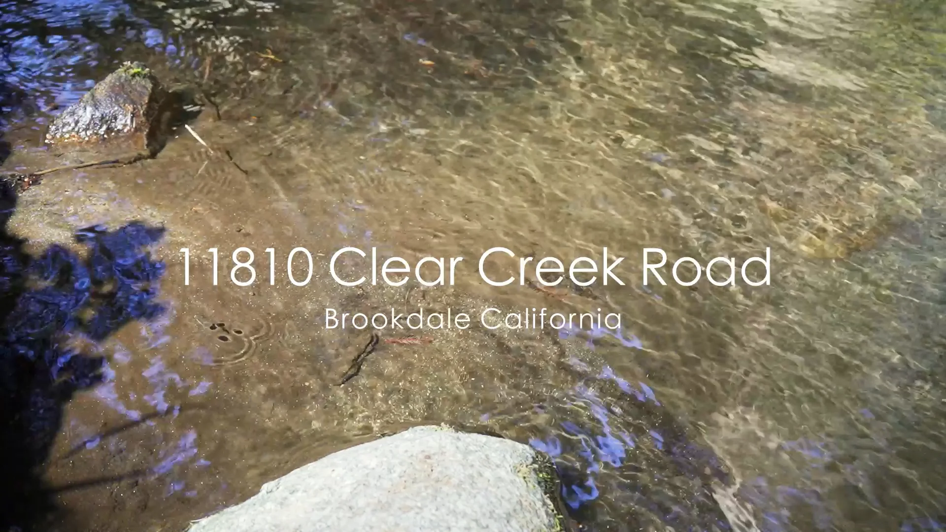 11810 Clear Creek Road Brookdale California