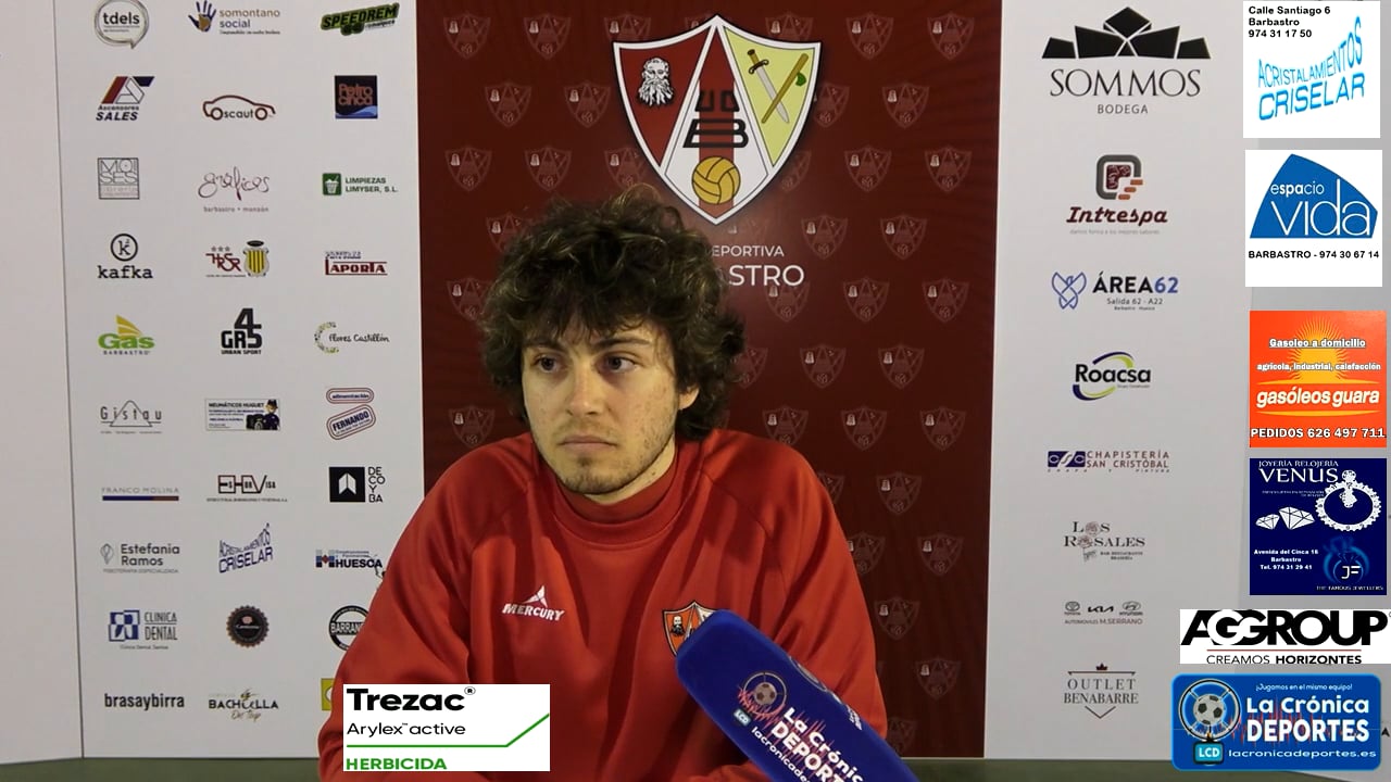 LA PREVIA / Giner Torrero - UD Barbastro / JUANKA SOLANA (Jugador Barbastro) Jornada 29 / 3ª División