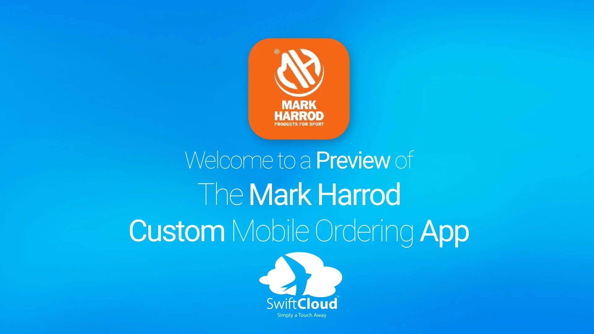 Mark Harrod Mobile App Preview MAR001W on Vimeo