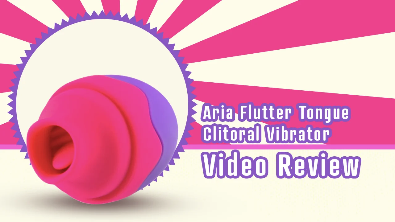 Aria Flutter Tongue Flickering Clitoral Oral Stimulation Vibrator Video  Review at Betty's Toy Box