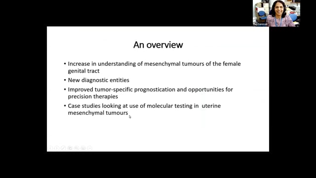 Beyond morphology - an immunohistochemical & molecular approach to gynaecological malignancies - Session 5