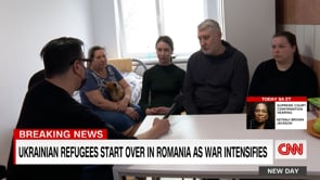 Ukrainian refugees start over in Romania as war intensifies