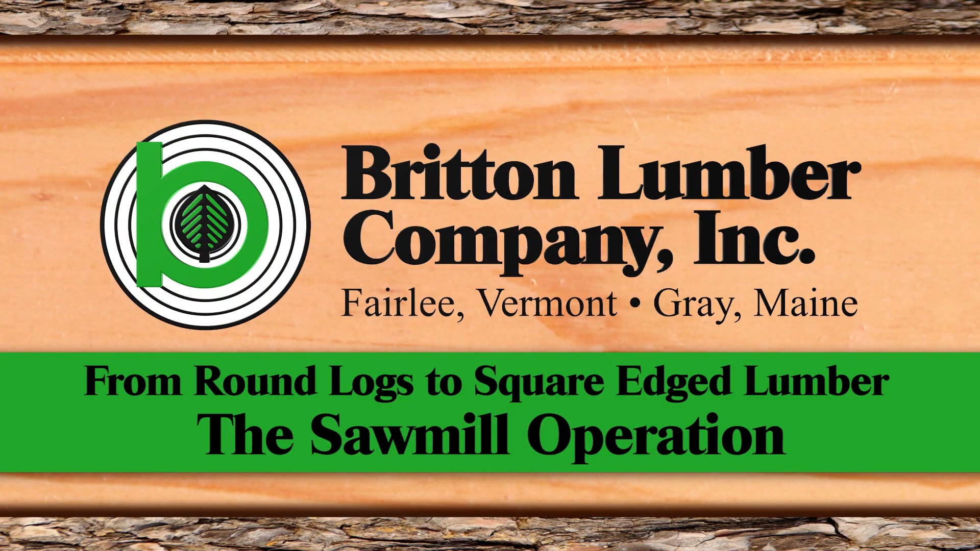 Britton Lumber Company Facilities Tour.mp4 on Vimeo