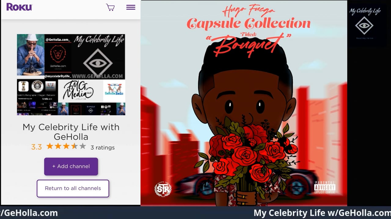 Hugo Fuego on My Celebrity Life Podcast