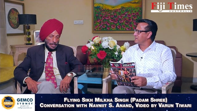 A privilege and an honour to have a face to face chat with a legend who gave Indians the courage to dream big. Milkha Singh ji, God bless your soul.