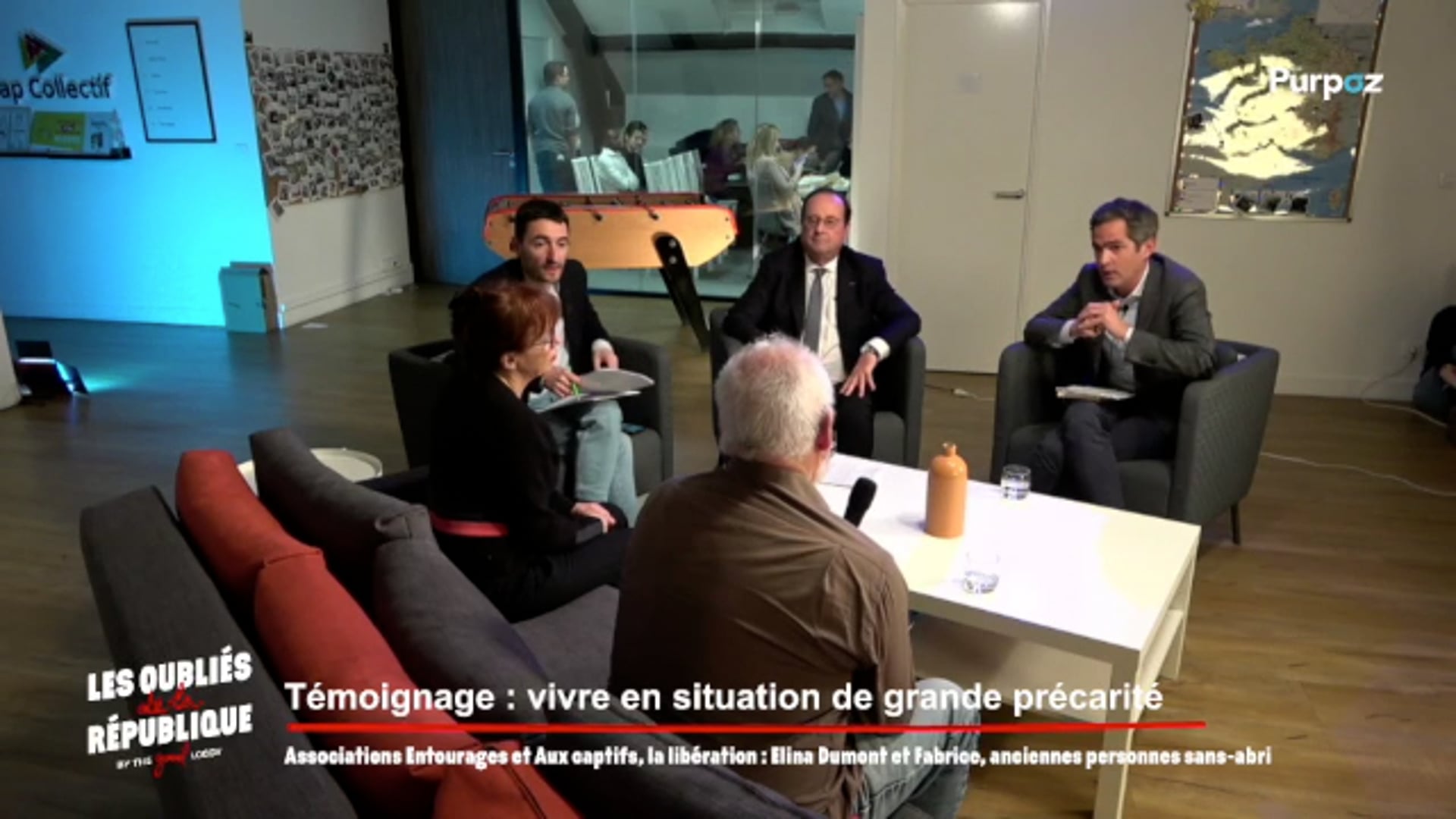 Entretien entre les Oubliés de la République et le Président François Hollande - partie 3