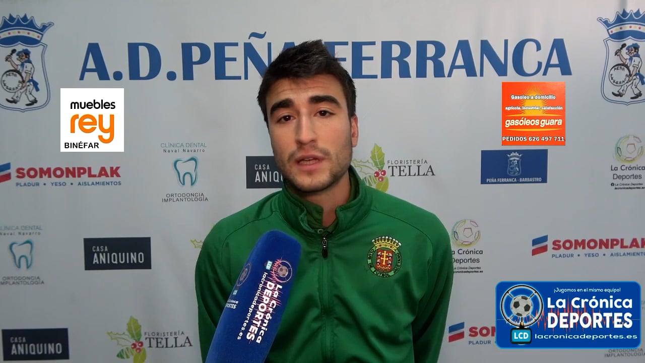 MANU DÍAZ (Jugador Jacetano) P. Ferranca Tella 2-0 CF Jacetano / Jornada 26 / Preferente - Gr 1