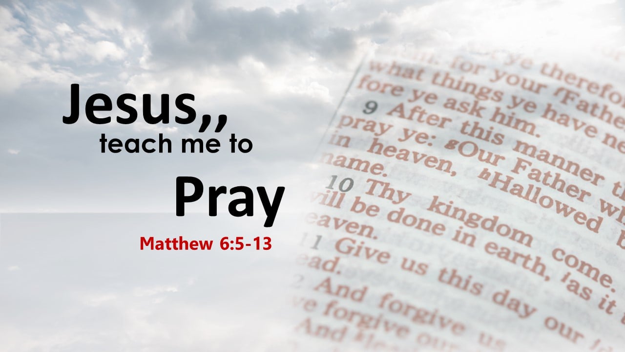 Jesus Teach Me to Pray on Vimeo