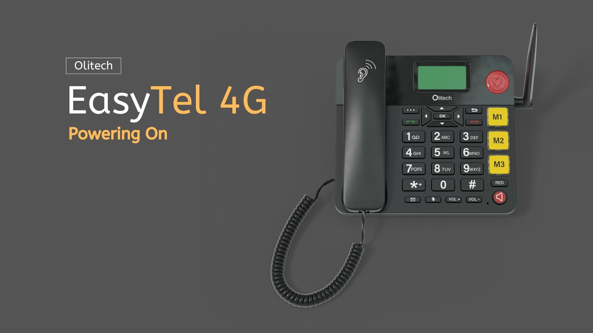 Olitech EasyTel 4G - Powering On