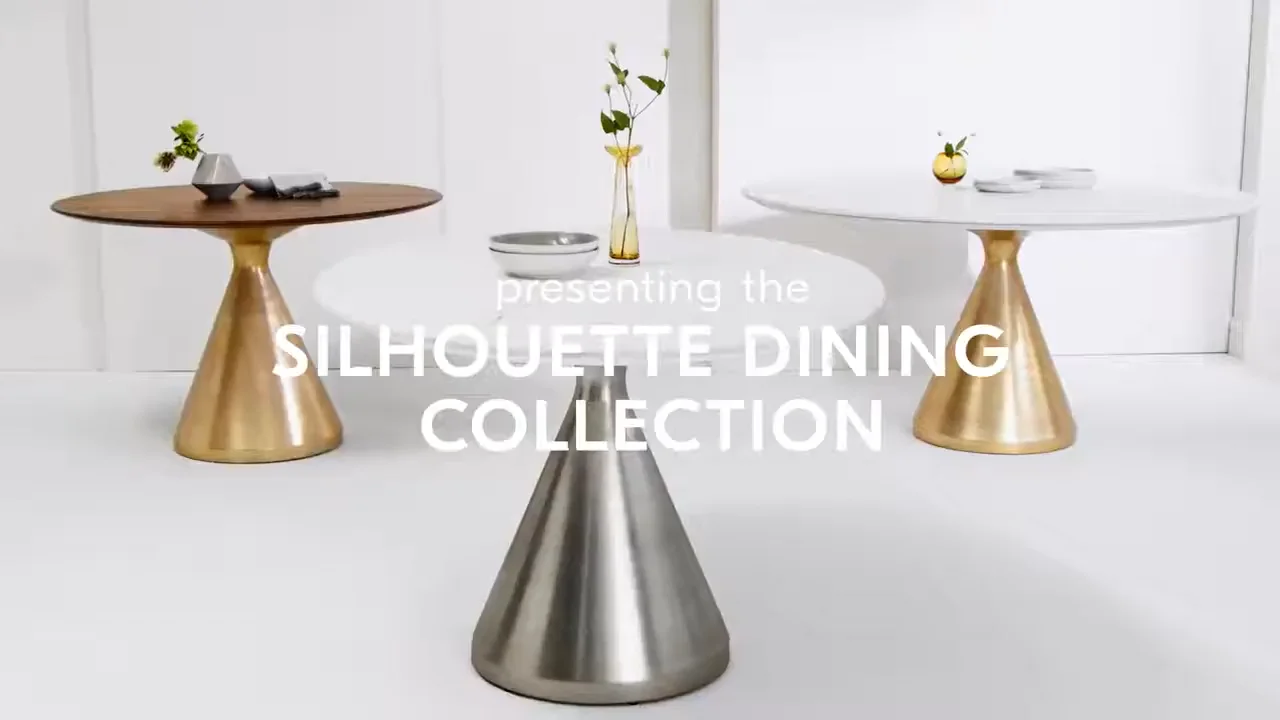 Dining Tables and Set - Presenting Silhouette Dining Table Set on Vimeo