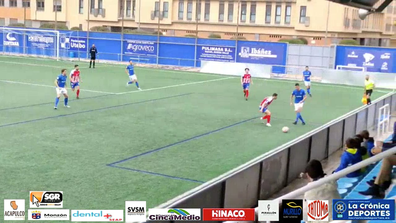 (RESUMEN y GOL) Utebo 1-0 At.Monzón / J 29 / 3ª División