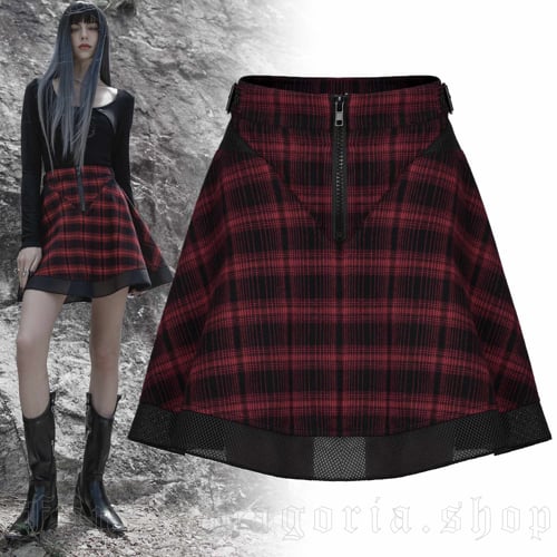Delta Red Plaid Skirt video