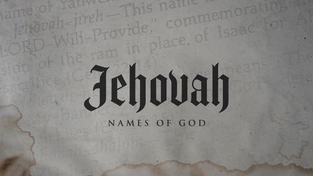 Jehovah-Mekadesh – God Our Holiness // 03.27.2022