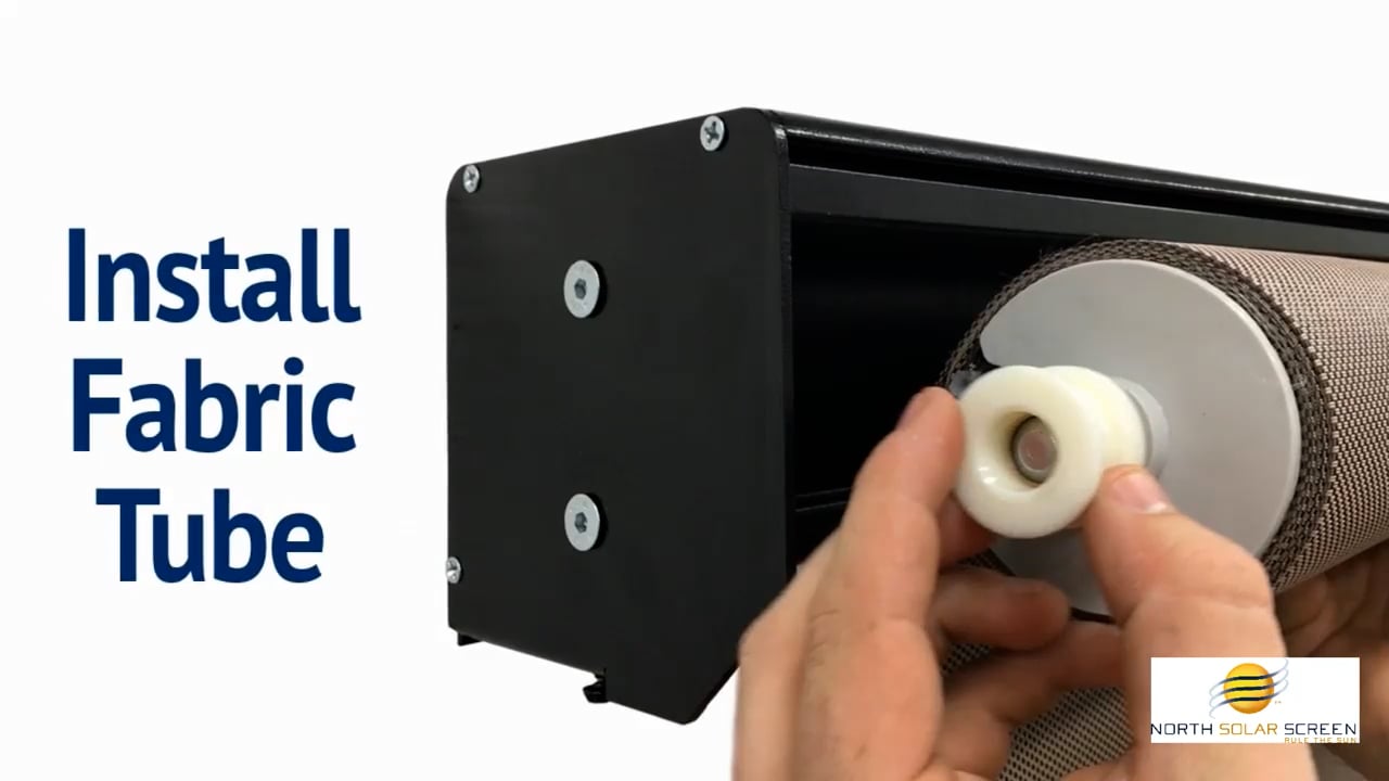 Hang Fabric Tube Motorized Box