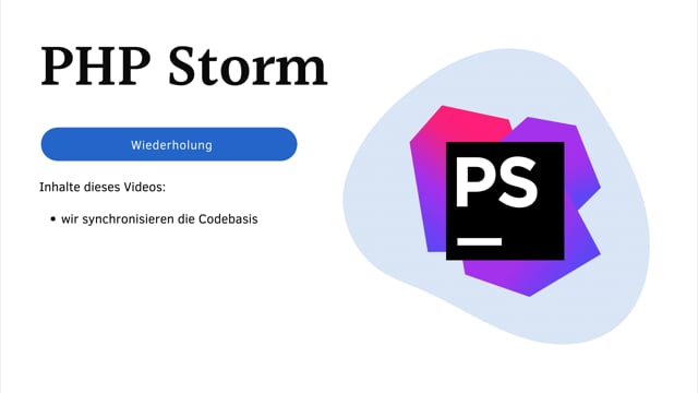 Wiederholung PHPStorm