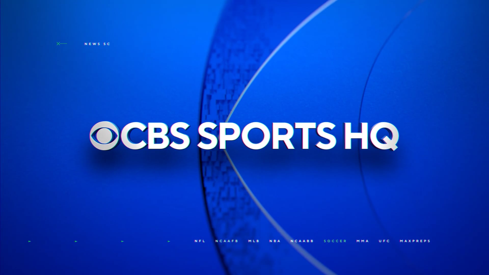 CBS Sports HQ On-Air Rebrand on Vimeo