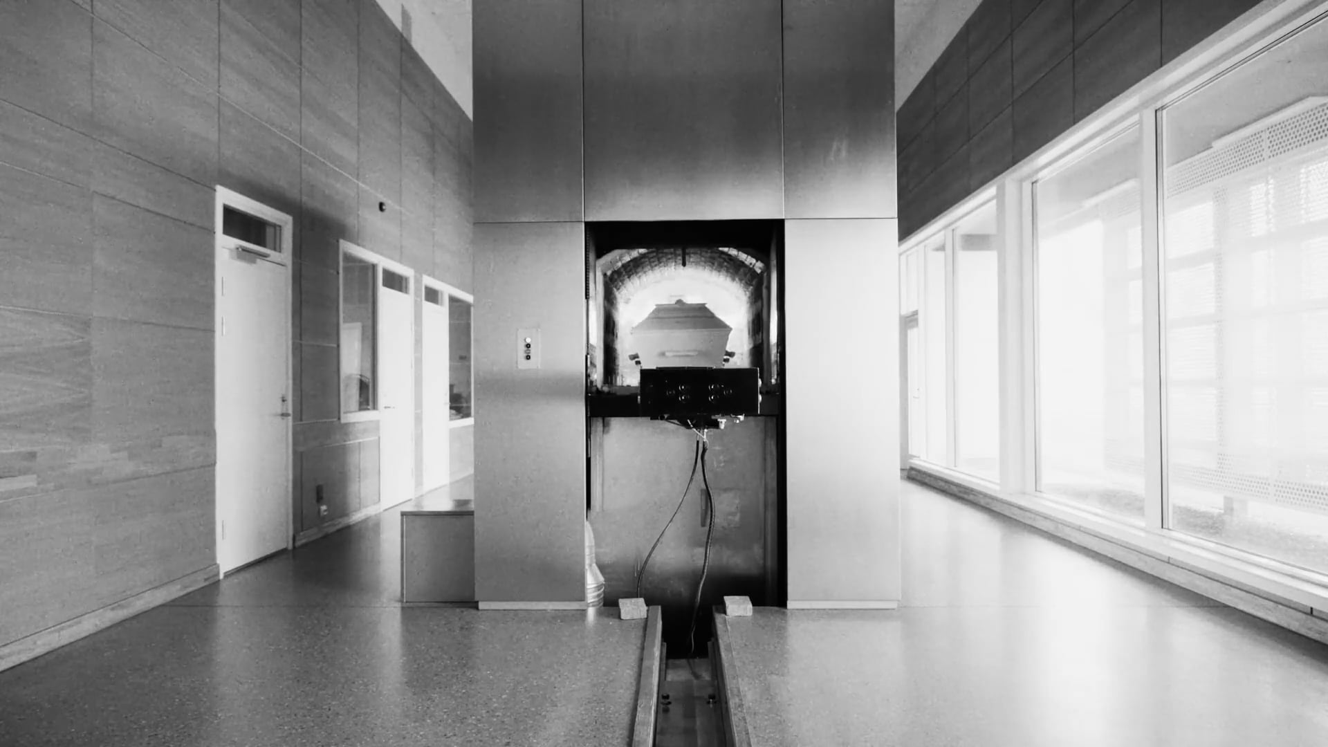 Alt blir bra?: Scene (The crematorium)