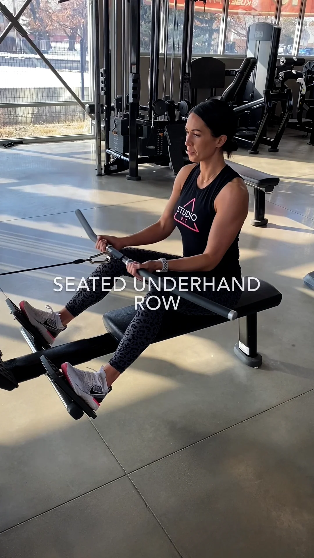 Underhand seated row on Vimeo