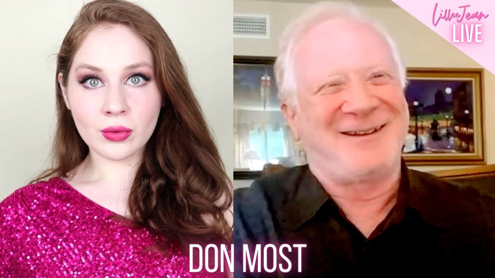 Lillee Jean TALKS! Live - Don Most - Hollywood TV Actor, Happy Days & Jazz Singer | Ep 3.04