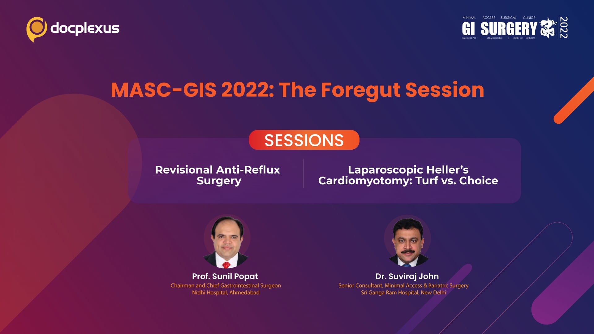 MASC-GIS 2022: The Foregut Session