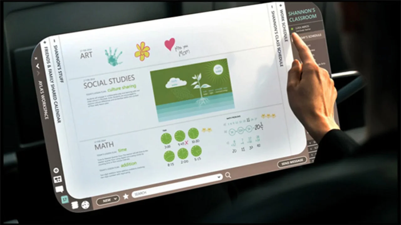 Навигатор будущего. Проект Microsoft Productivity Future Vision. Навигатор телефон будущего. Интерфейс Microsoft будущего. Планшет будущего которые предоставили самсунг.