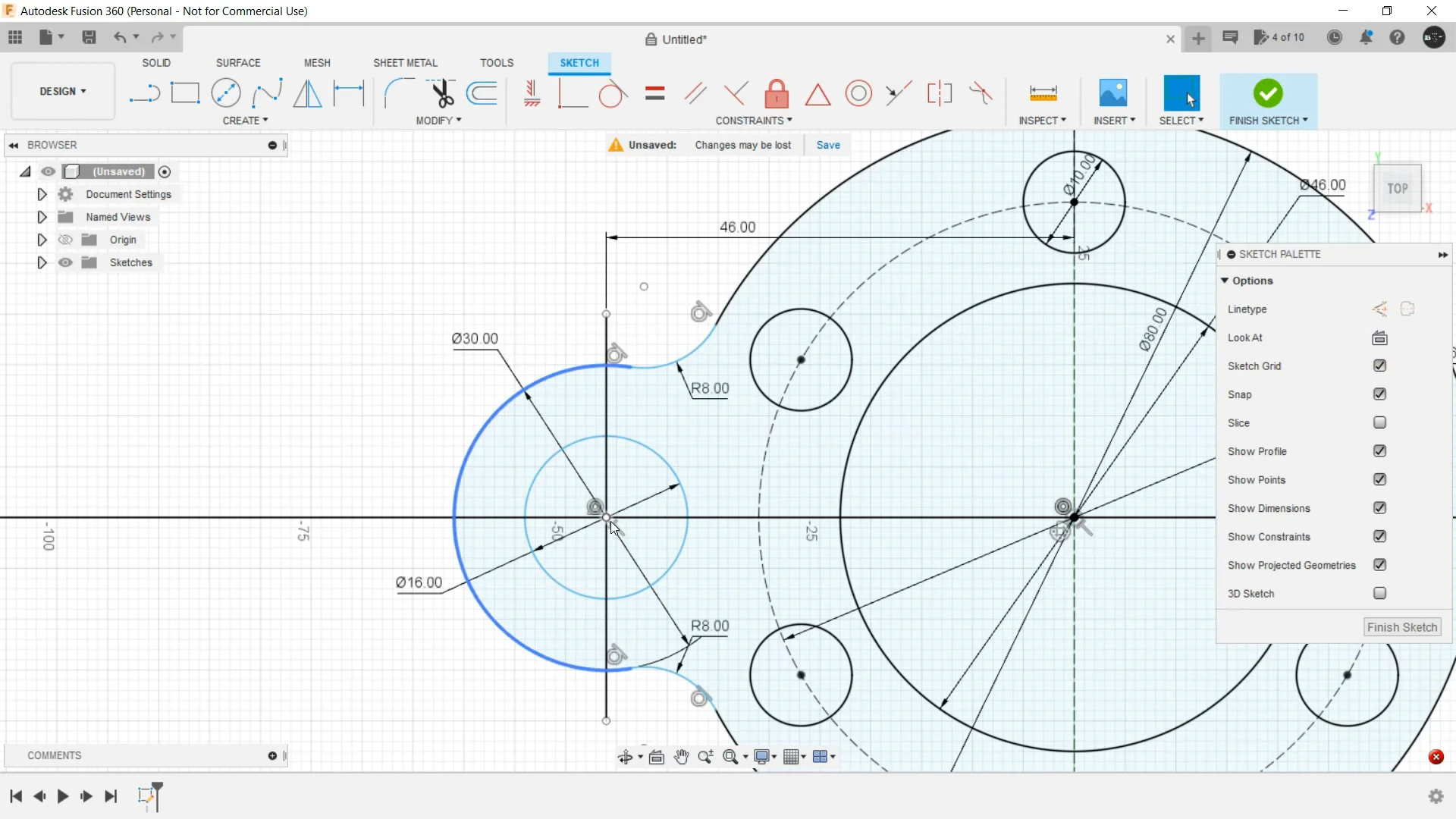 10 - 2D Sketching - Practice Set 3 on Vimeo