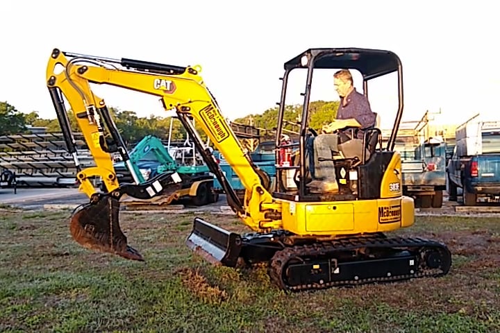 2020 CATERPILLAR 303E MINI EXCAVATOR SN CAT0303EVHHM04240 on Vimeo