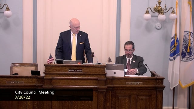City Council March 28, 2022