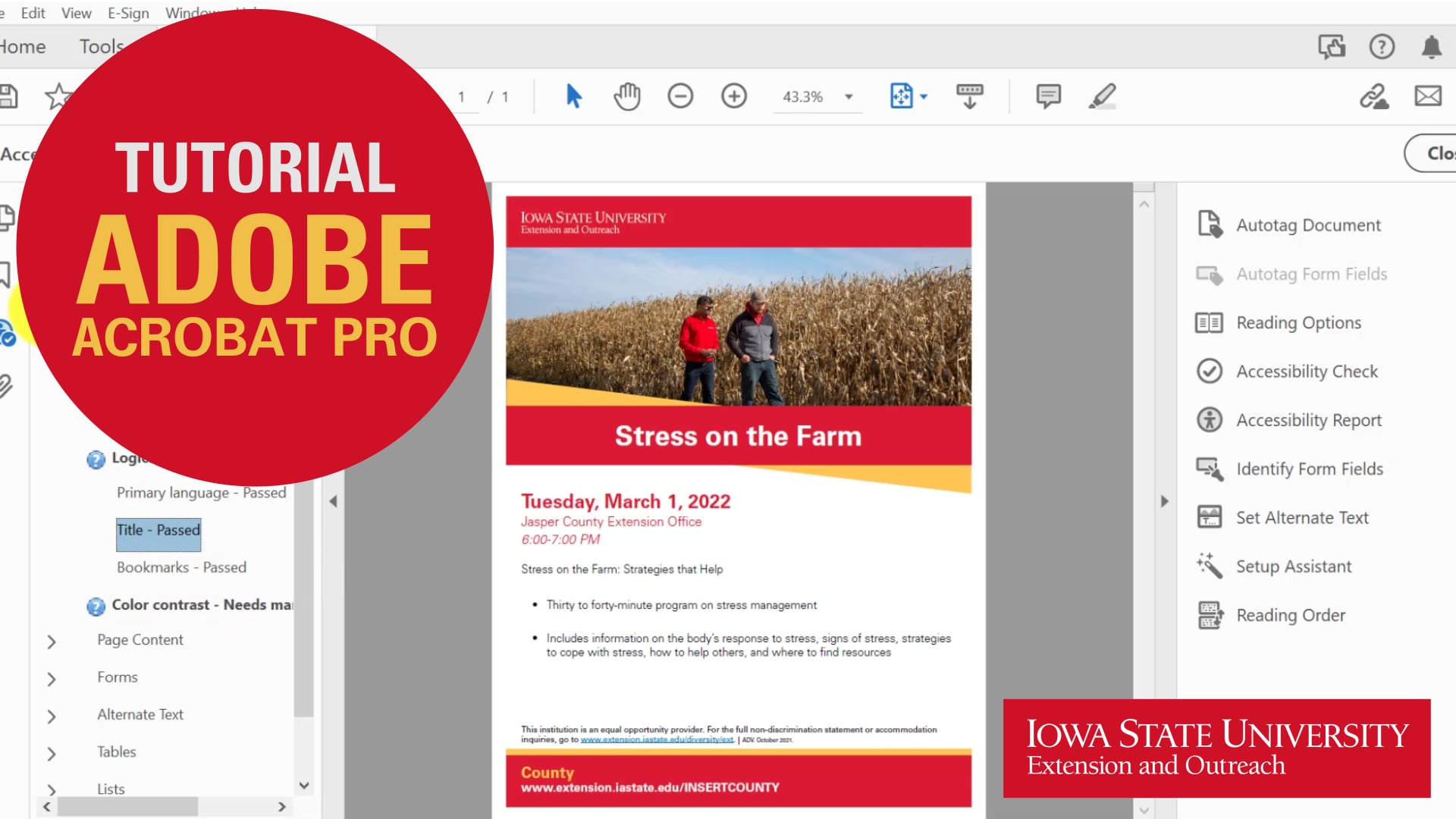 Tutorial: Adobe Acrobat Pro