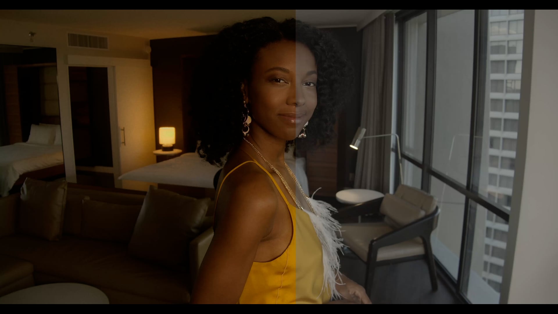 Model in Daylight Color Grading