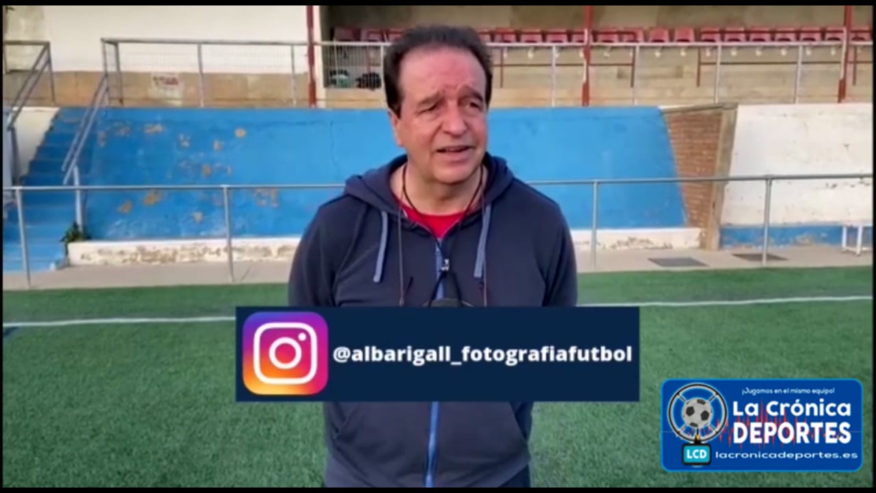 FELIX JIMÉNEZ (Entrenador Tamarite) Tamarite 5-3 Alcolea / J26 / Preferente Gr 1 Fuente: Instagram @albarigall_fotografiafutbol