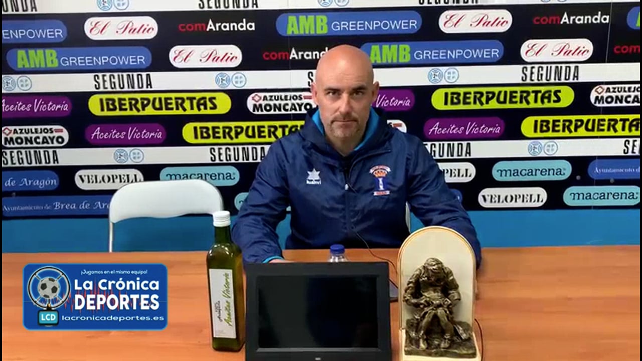 DANI MARTÍNEZ (Entrenador Brea) CD Brea 0-0 CE Europa / J 27 / 2ª RFEF - Grupo 3 / Fuente: YouTube CD Brea