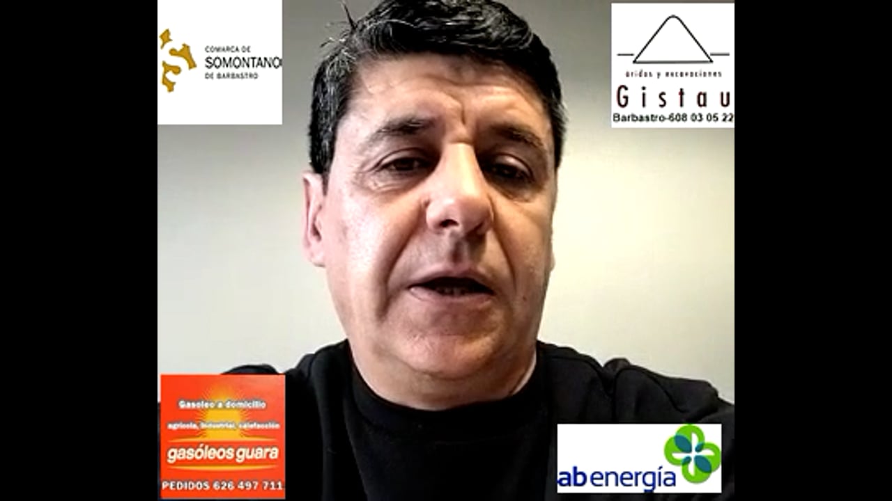 JOSETE (Entrenador Barbastro) Giner Torrero 0-5 UD Barbastro / Jornada 29 / 3ª División