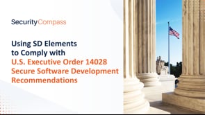 Using SD Elements to Comply with US Executive Order 14028 Secure Software Development Recommendations