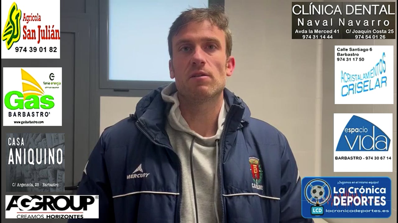 JOSÉ CARLOS COLLADOS (Entrenador Belchite) CD Cuarte 0-1 CD Belchite / Jornada 29 / 3ª División