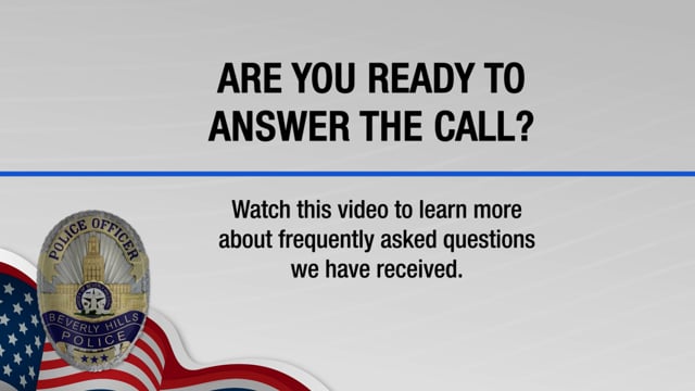 JoinBHPD.org | Beverly Hills Police Department – Answer the call & Join Beverly  Hills Police Department