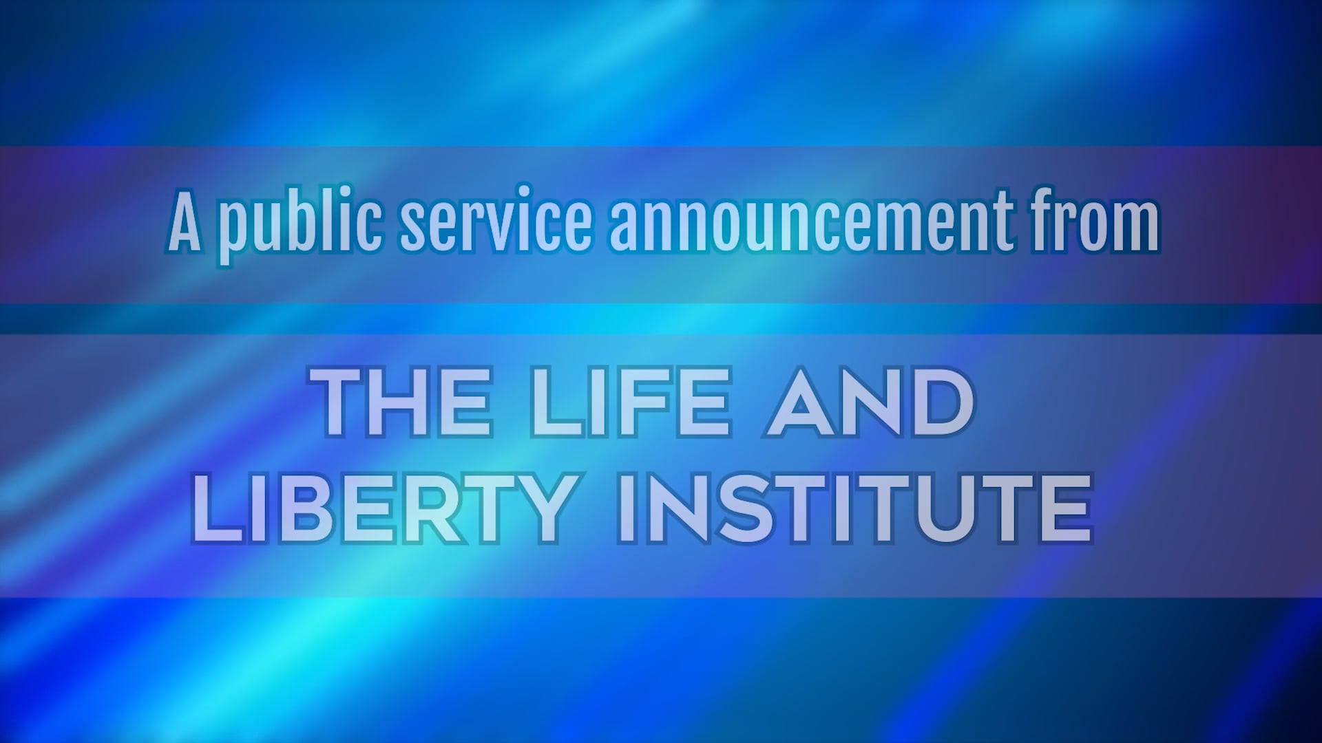 a-public-service-announcement-from-the-life-and-liberty-institute-on-vimeo